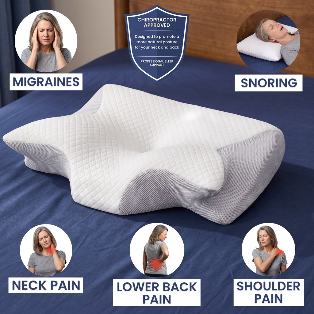 NyxoAlign™ – Ergonomic Neck Pillow