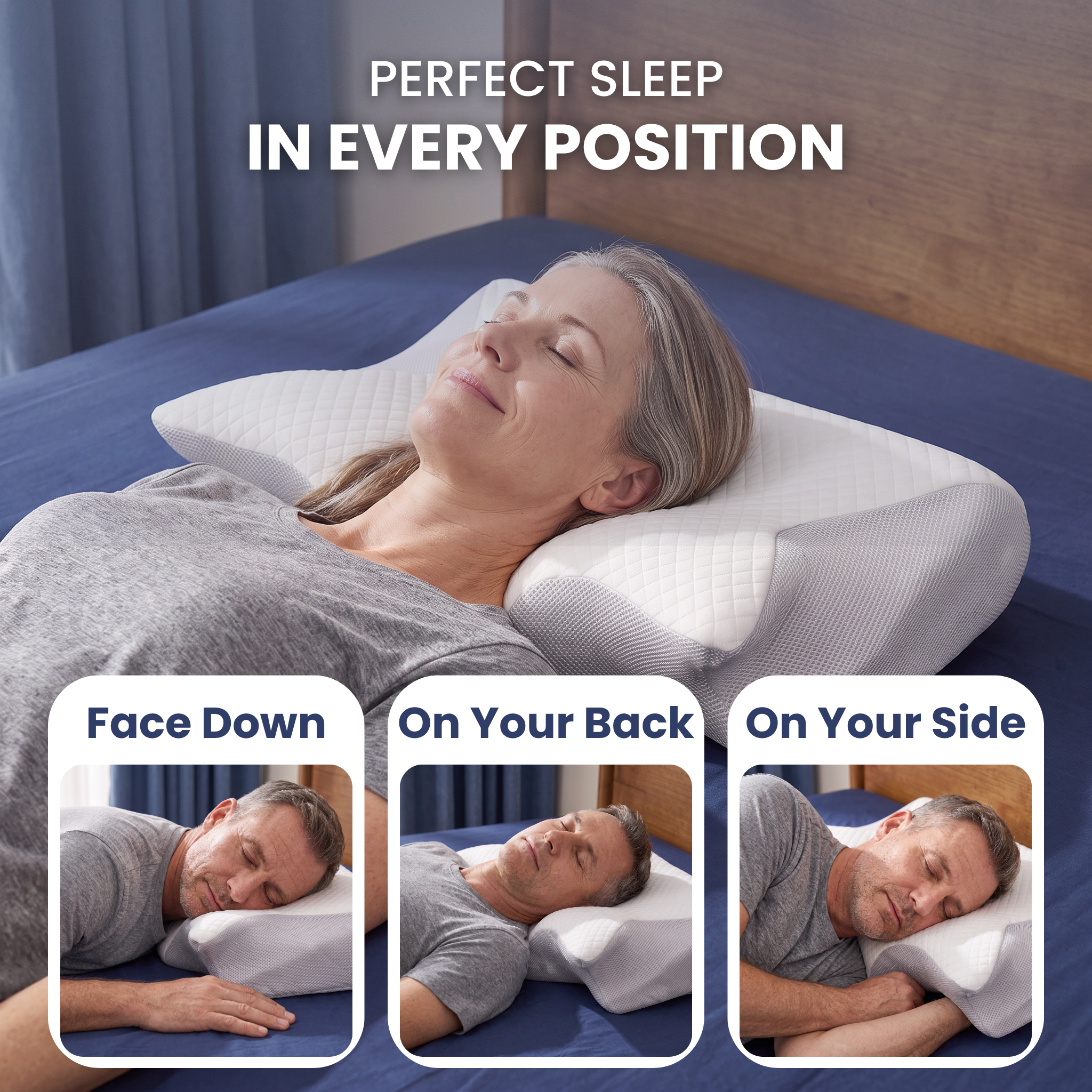 NyxoAlign™ – Ergonomic Neck Pillow